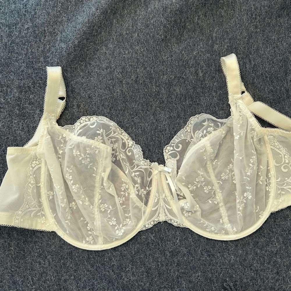 Panache Cream Lace Bra